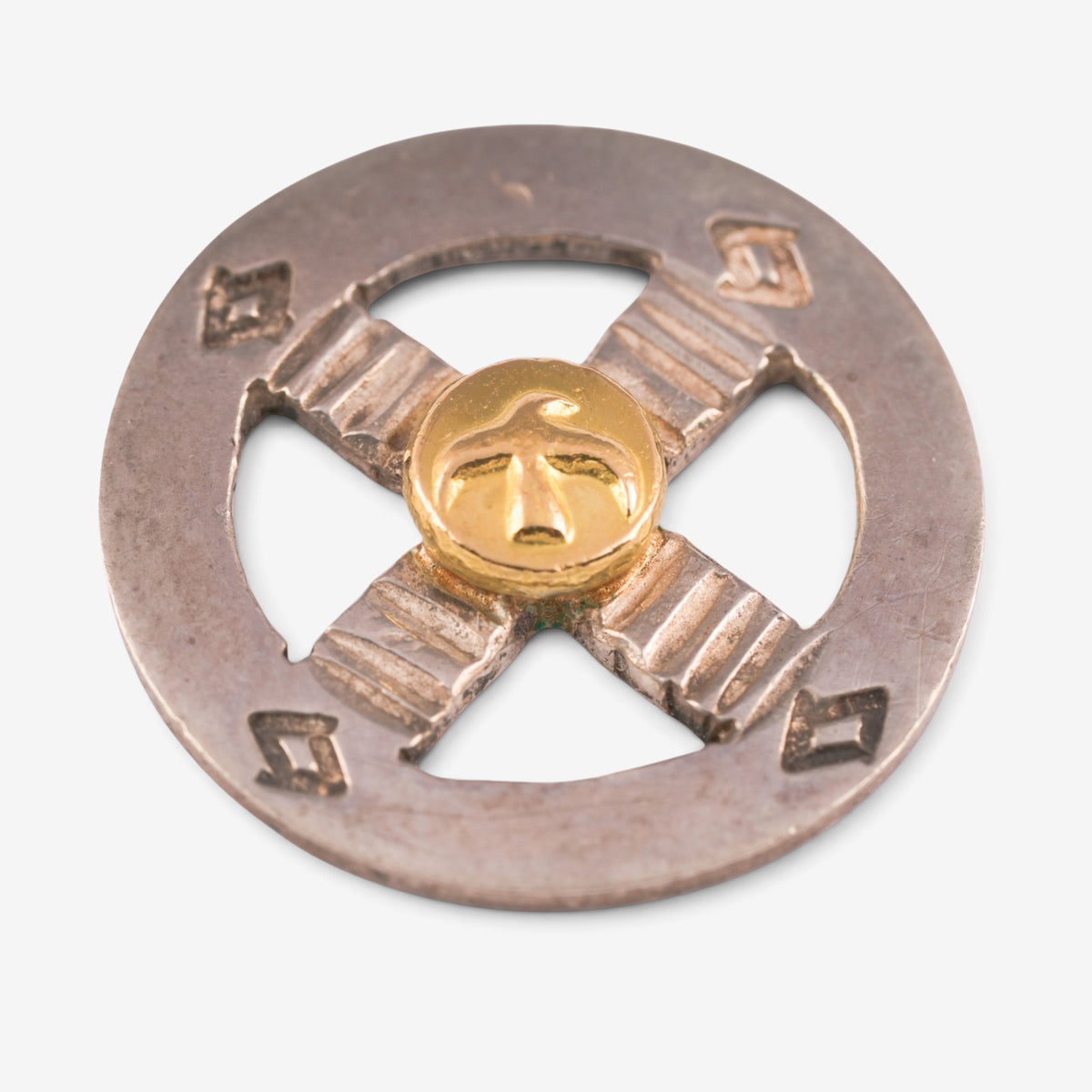 Gold Eagle Stamp Silver Wheel