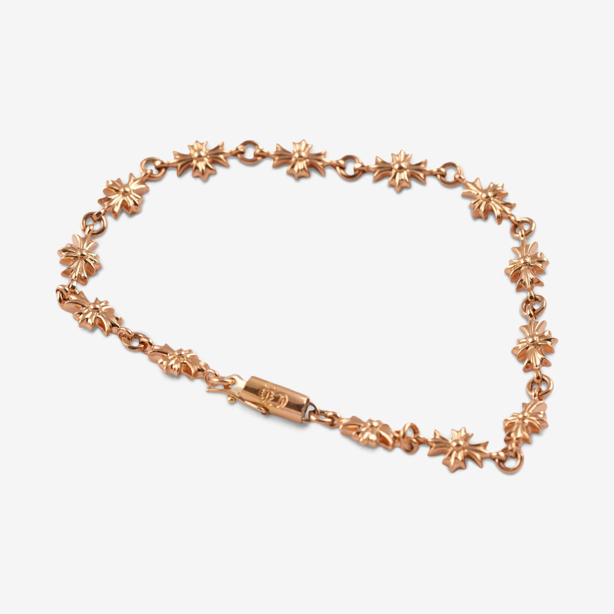 22k Tiny E CH Plus Bracelet (13 Links)