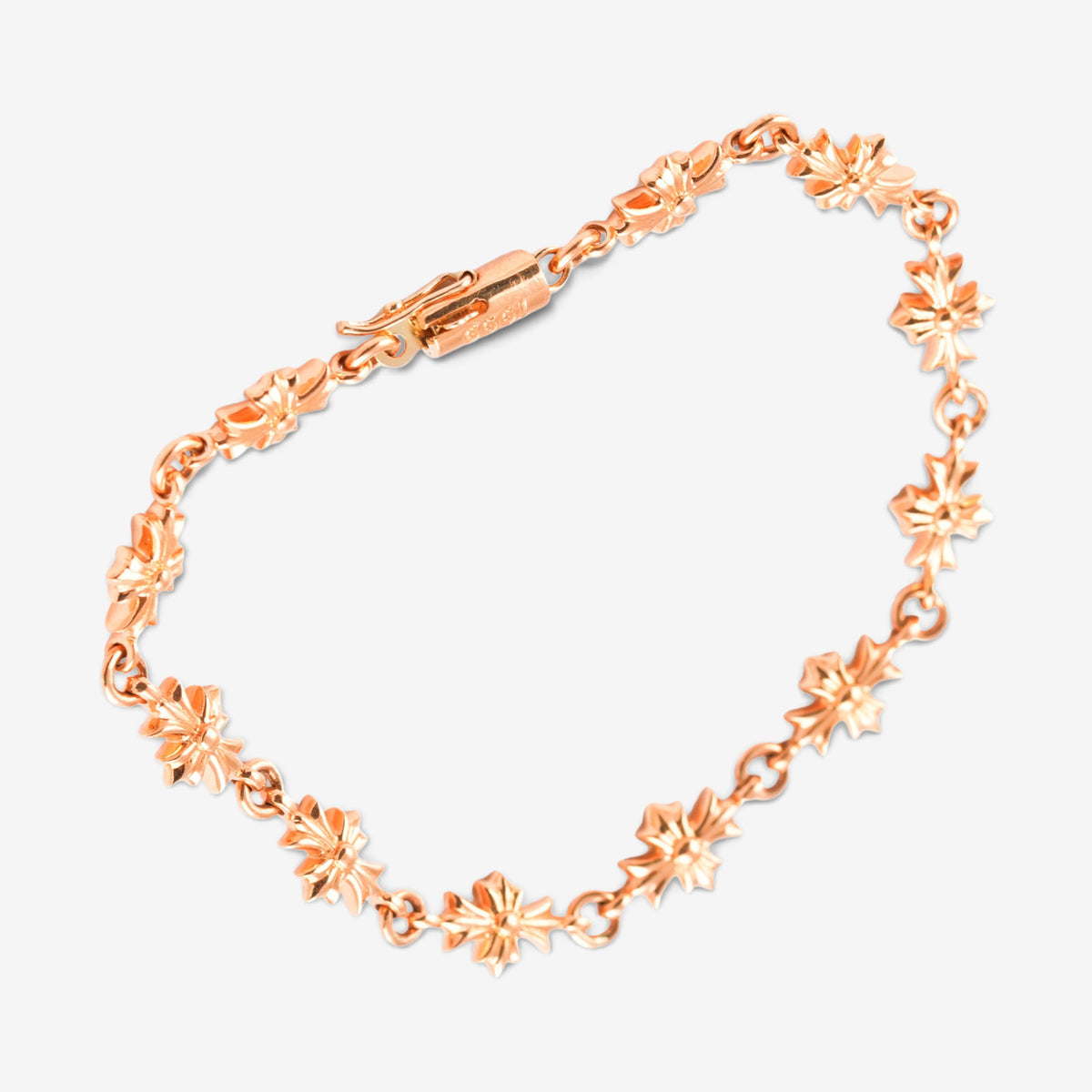22k Tiny E CH Plus Bracelet (11 Links)