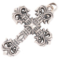 Small Filigree Cross Pendant With Bale — Chrome Hearts