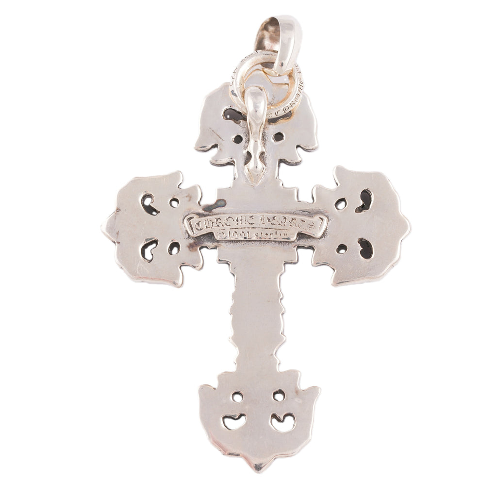 Small Filigree Cross Pendant With Bale