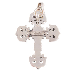 Small Filigree Cross Pendant With Bale