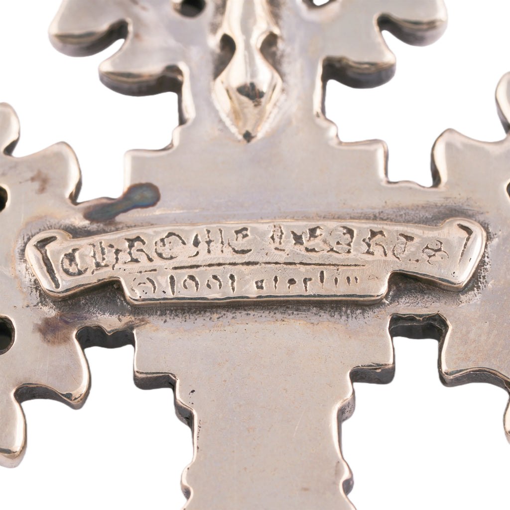 Small Filigree Cross Pendant With Bale