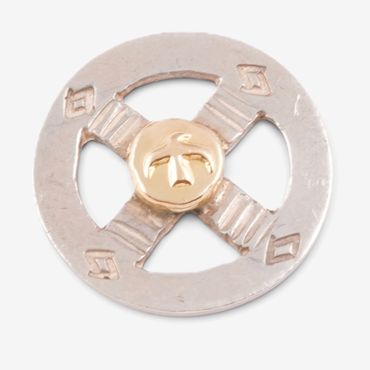Gold Eagle Stamp Silver Wheel