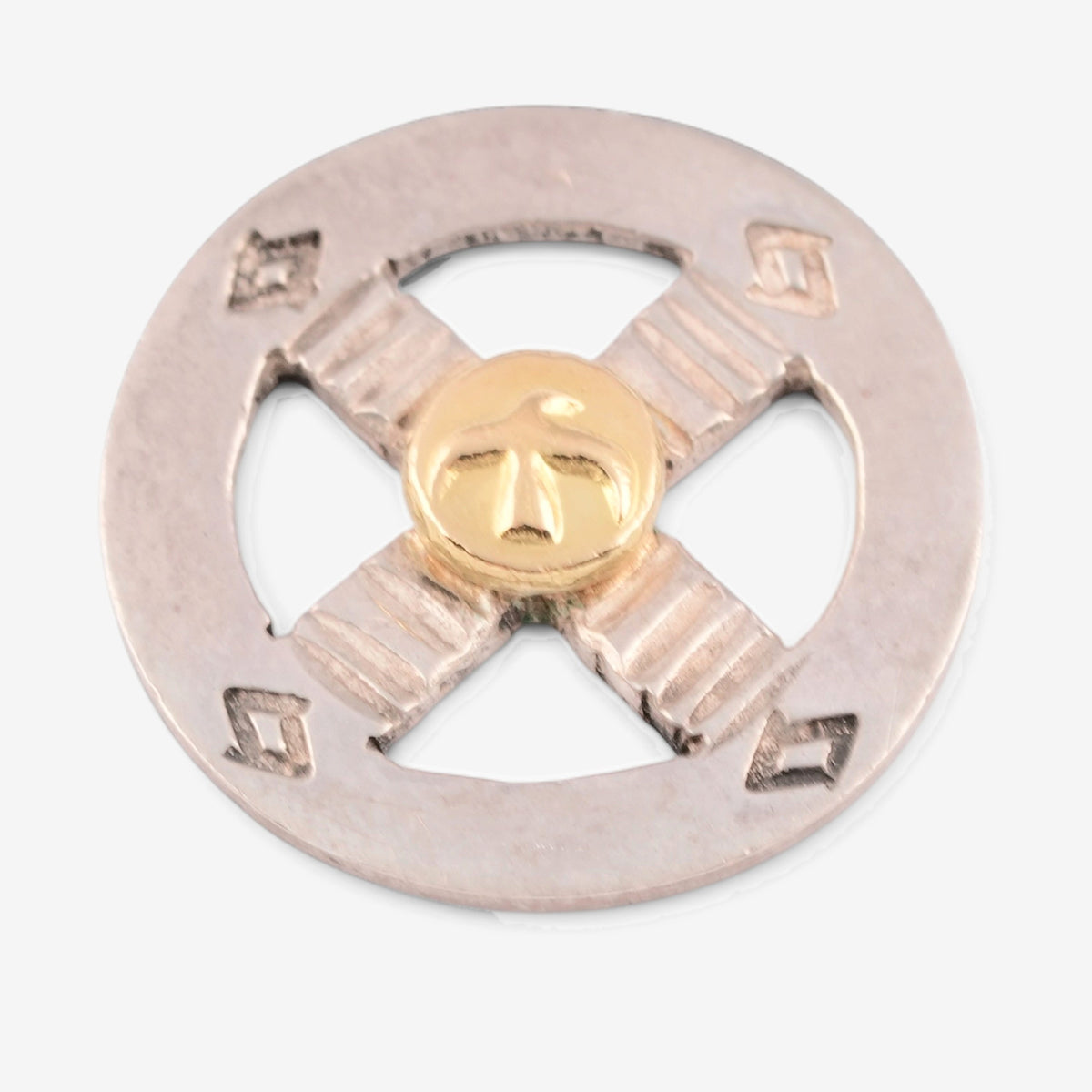 Gold Eagle Stamp Silver Wheel