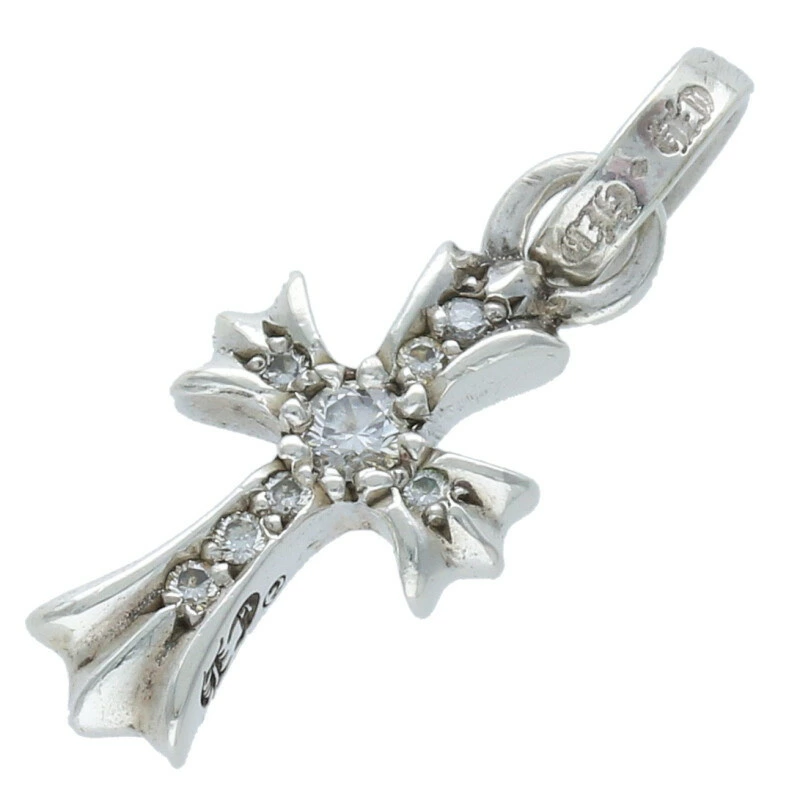 Babyfat Silver Pave Diamond Charm