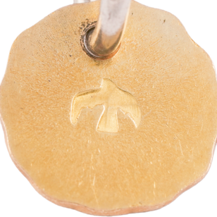 Eagle Gold Medallion Pendant (S)