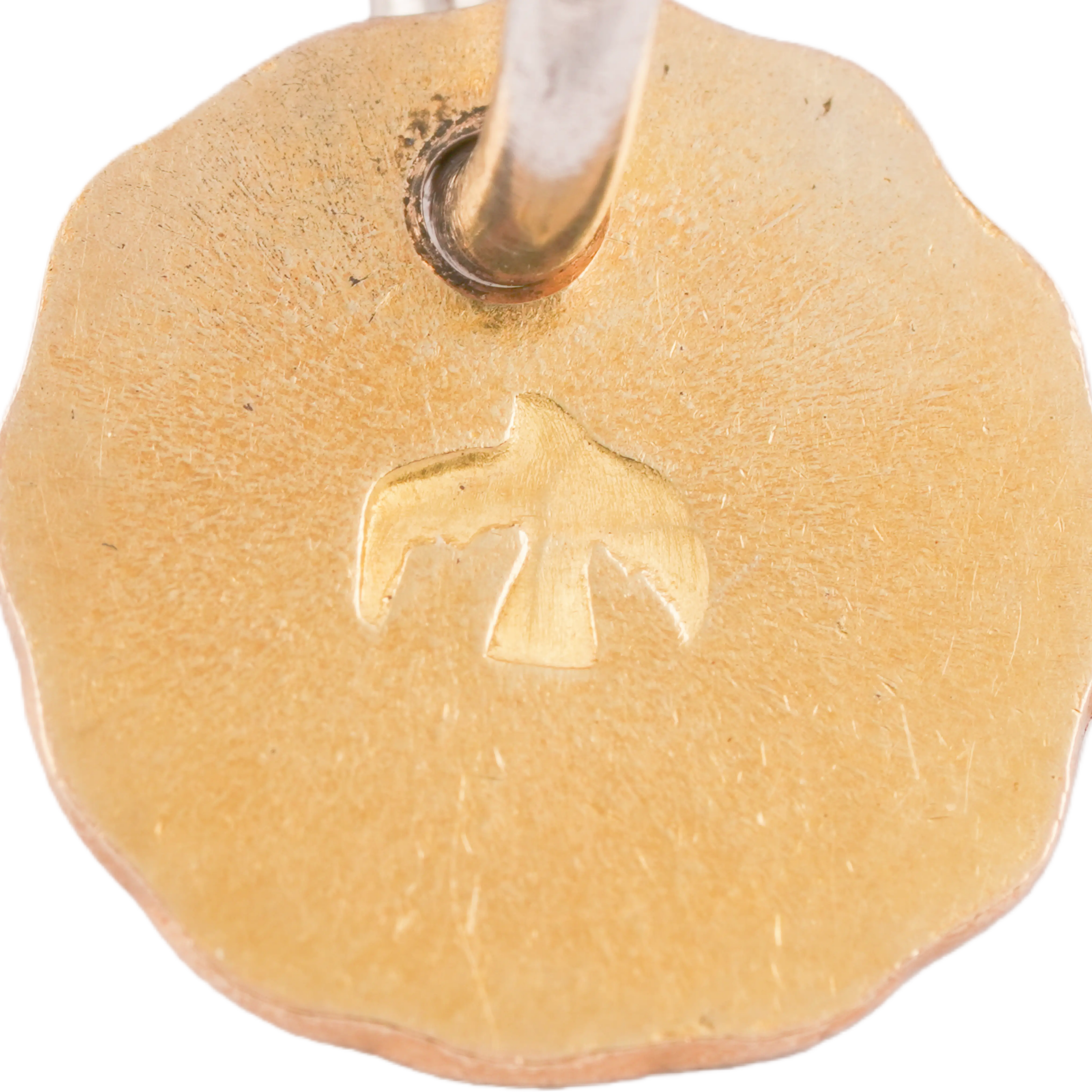 Eagle Gold Medallion Pendant (S)