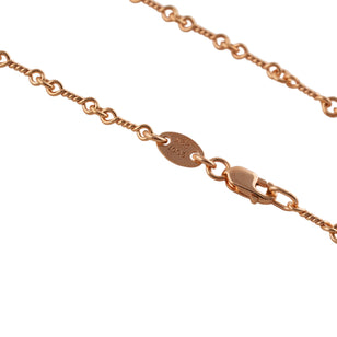 22k Twist Chain Necklace (18inch) #00476