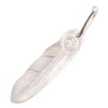Silver Feather Pendant (Left)(M) — Goro's