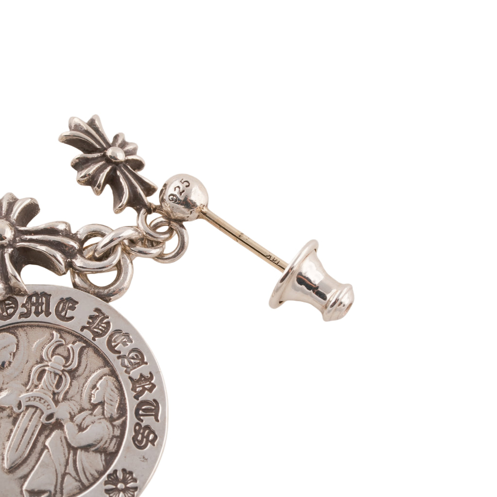 Angel Medal + Tiny E + Babyfat Earring