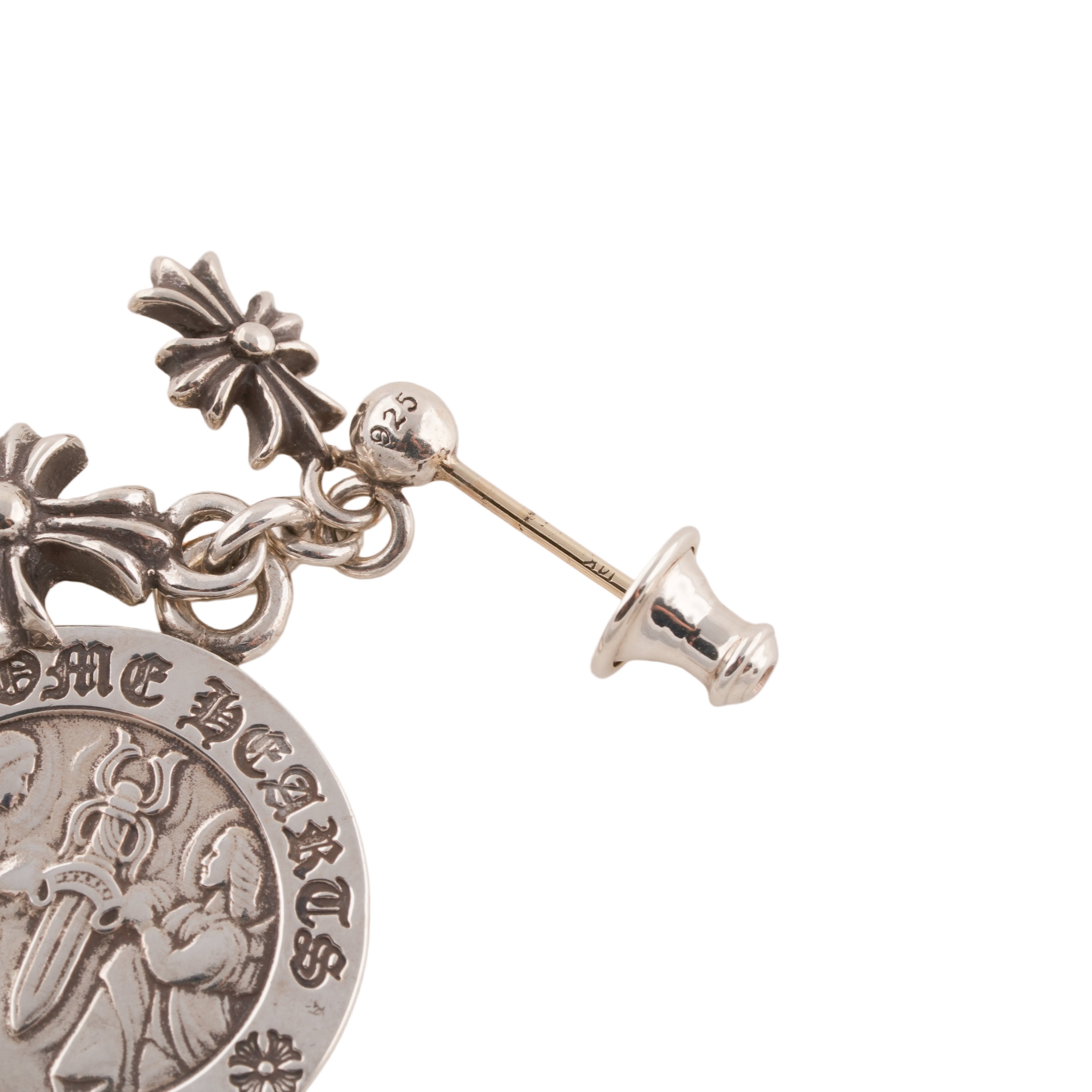 Angel Medal + Tiny E + Babyfat Earring