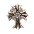 Diamond No2 CH Cross Stud Earring — Chrome Hearts