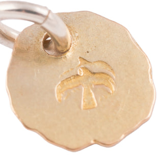 Eagle Gold Medallion Pendant (XS)