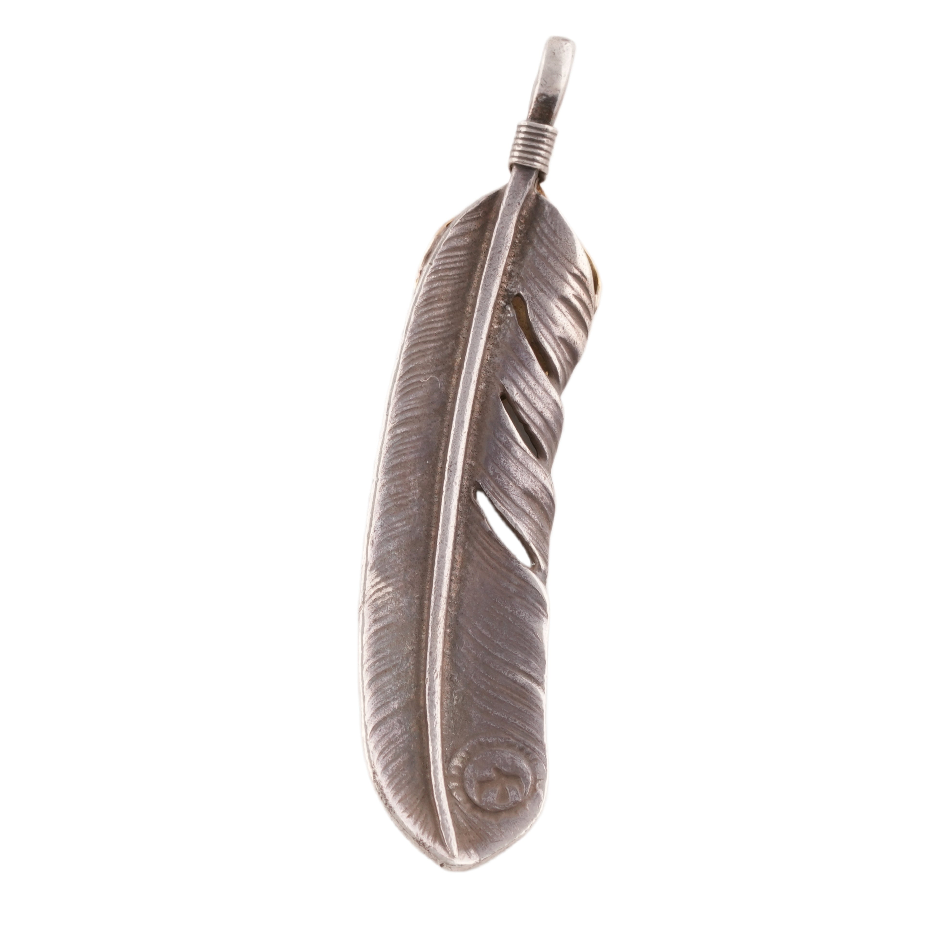 Gold Top Silver Feather (Right)(XL) (Old Design)