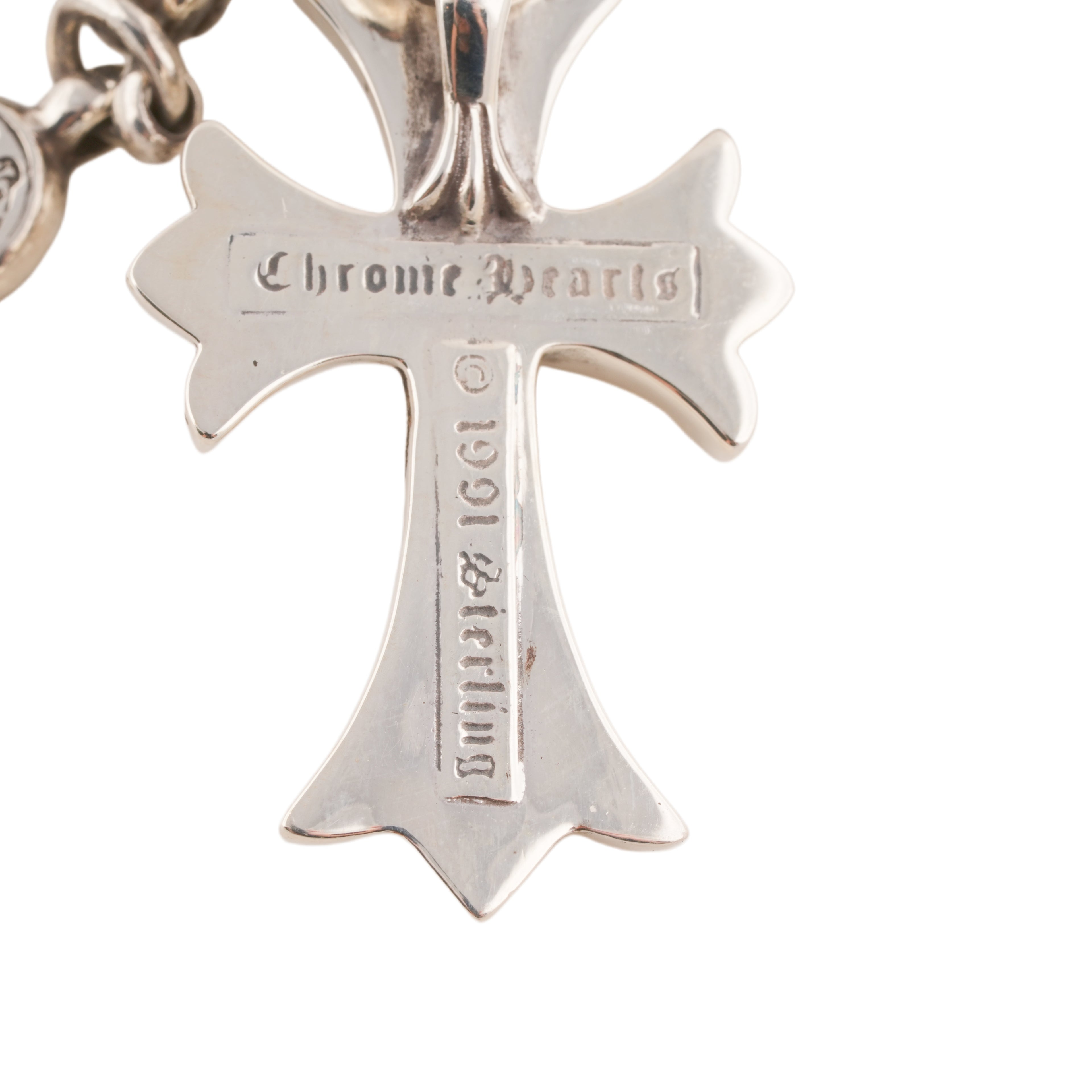 CH Cross + Cross Ball Necklace (Integrated) (20inch)