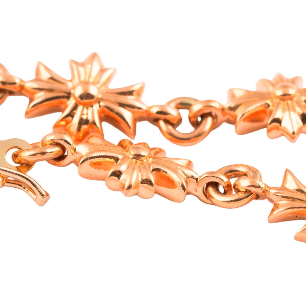 22k Tiny E CH Plus Bracelet (11 Links)