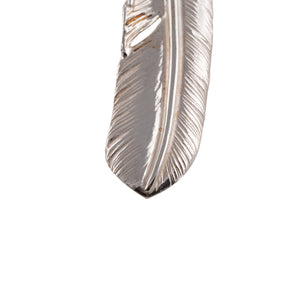 Layered Top Silver Feather (Right)(XL)