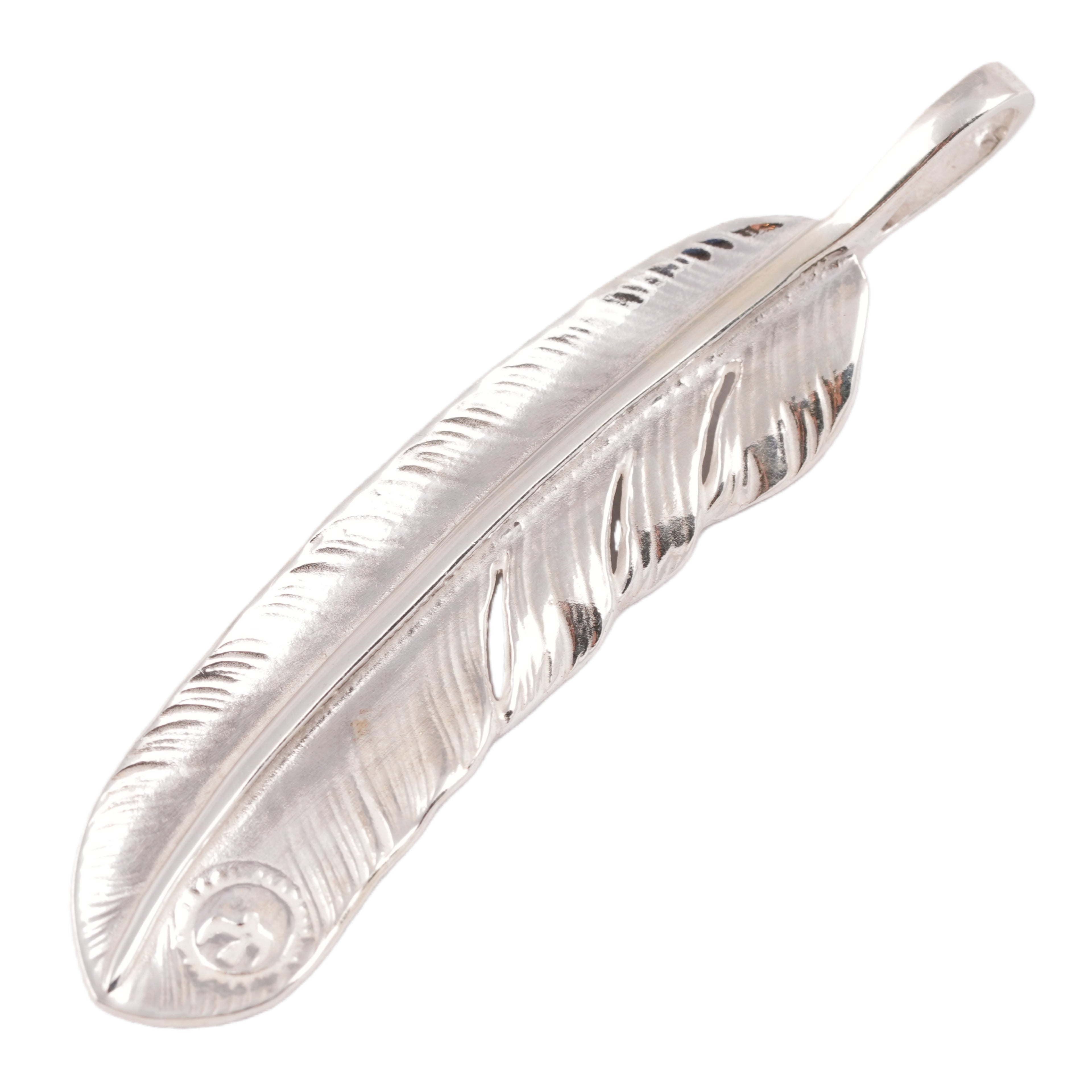 Plain Silver Feather (Right)(XL)