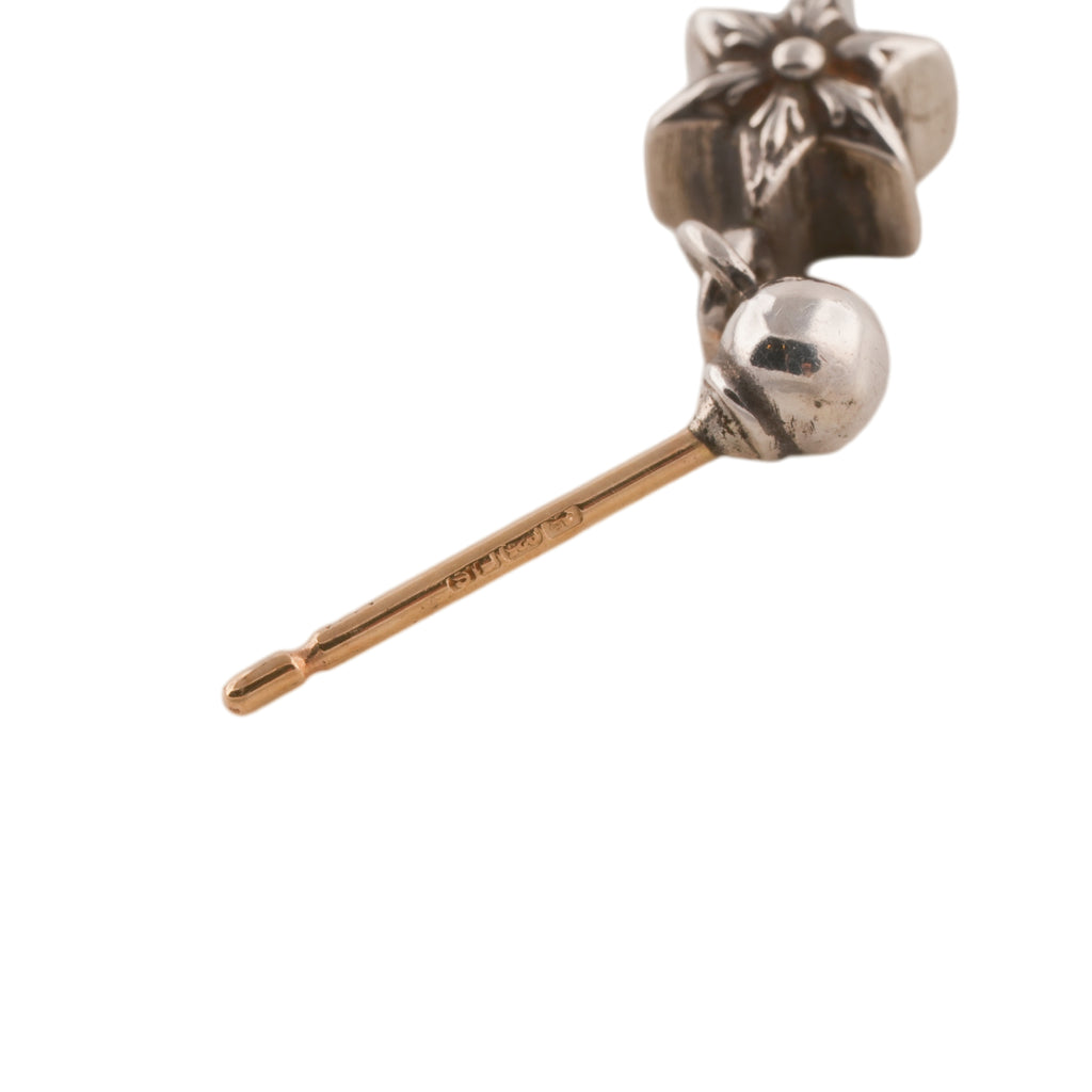 6-Point Star Stack Drop Earring #00376