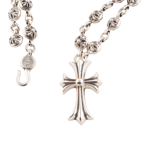CH Cross + Cross Ball Necklace (Integrated) (20inch)