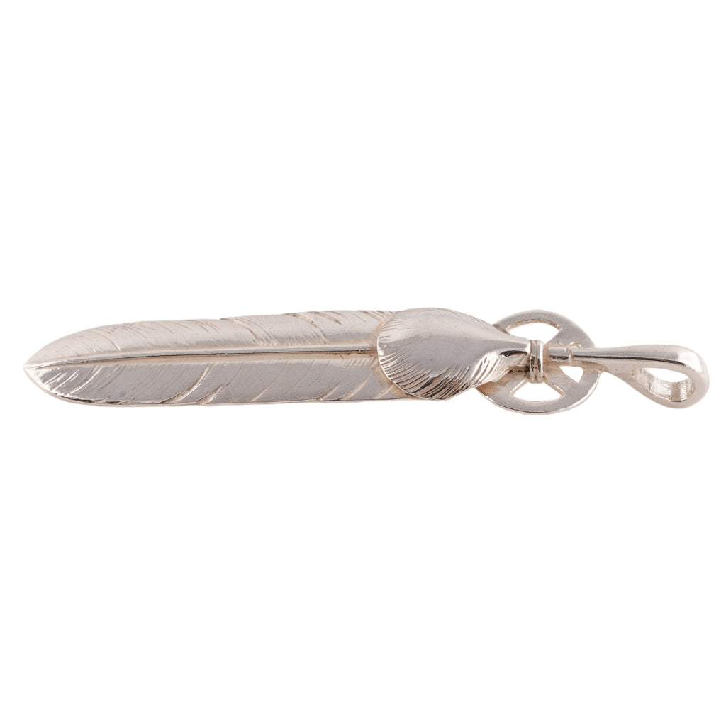 Heart Wheel Silver Feather (L) #00546
