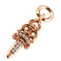 22k Diamond #5 Dagger Charm — Chrome Hearts