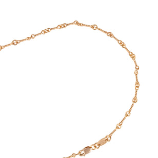 22k Twist Chain Necklace (24inch) — Chrome Hearts · corner:00655/DSC08161.JPG