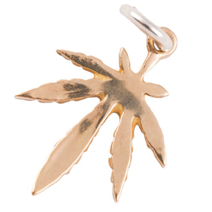 Gold Grass Pendant (S) #00104