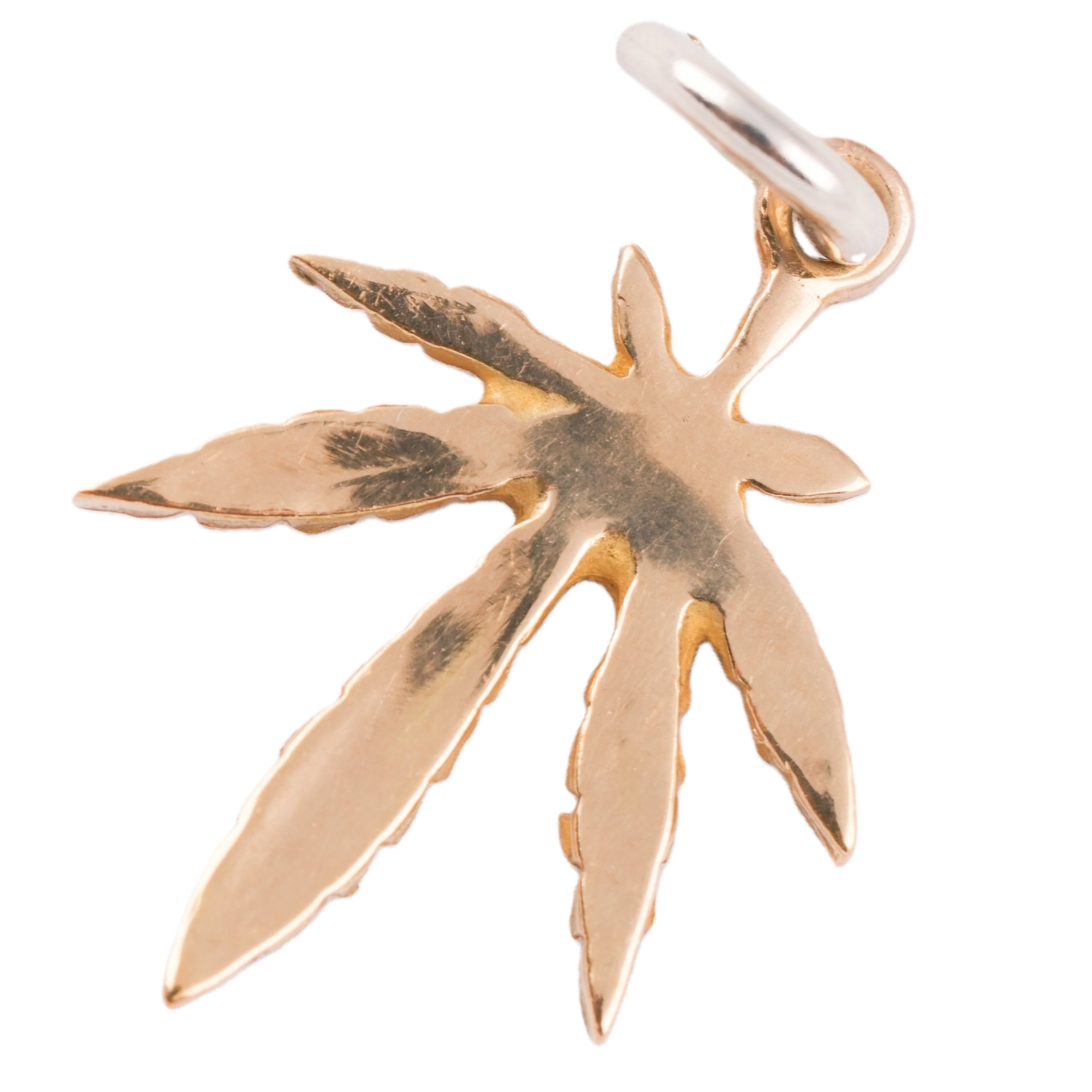 Gold Grass Pendant (S) #00104
