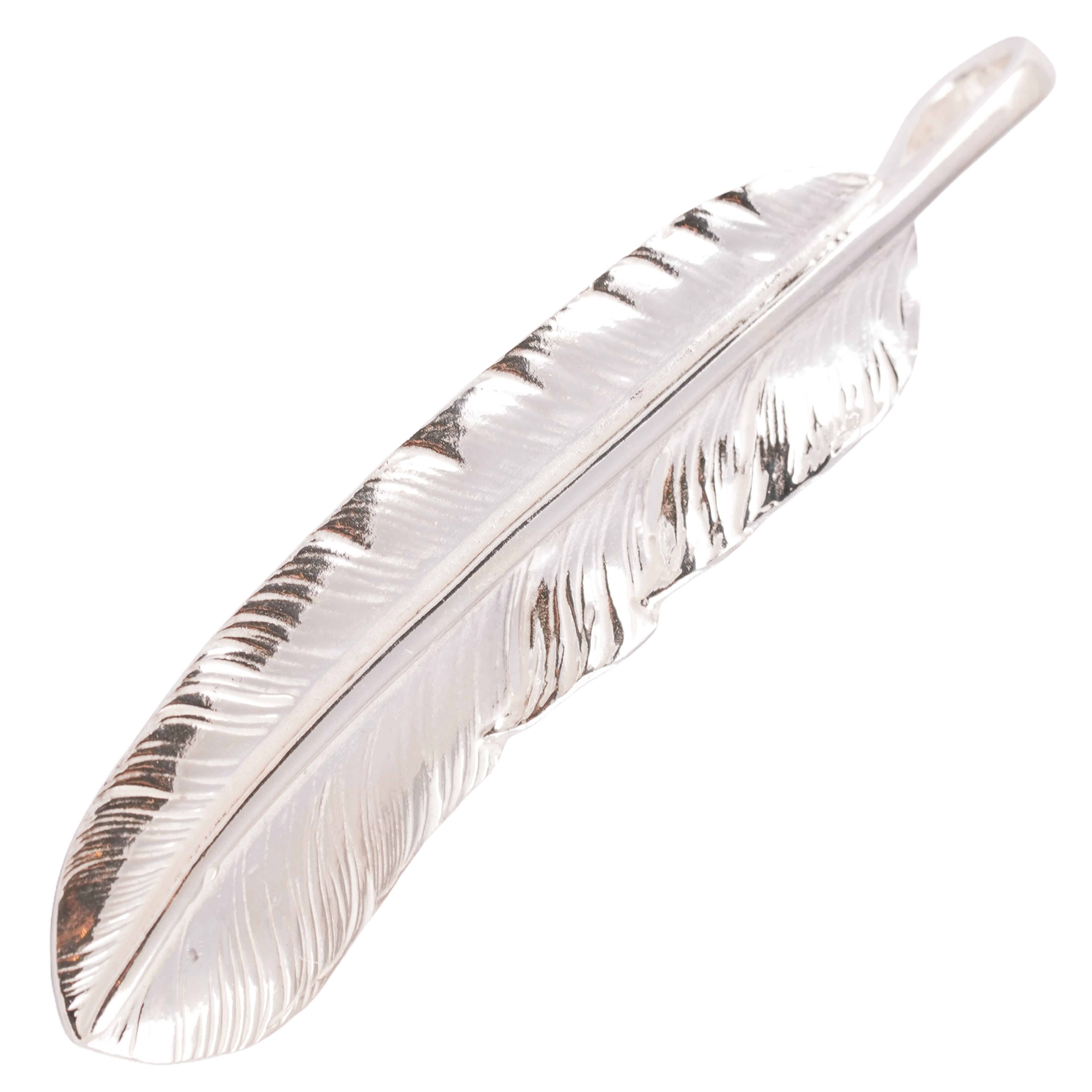 Plain Silver Feather (Left)(XL)