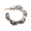 Cross Band Hoop Earring — Chrome Hearts