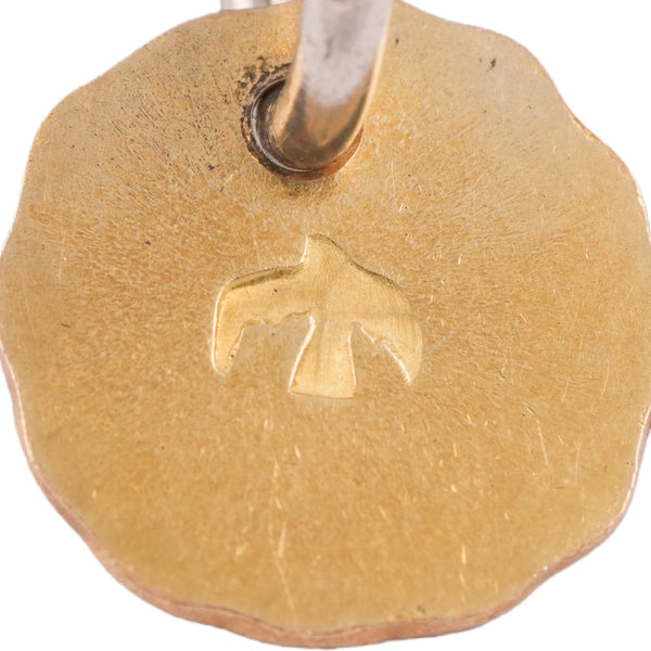 Eagle Gold Medallion Pendant (S)