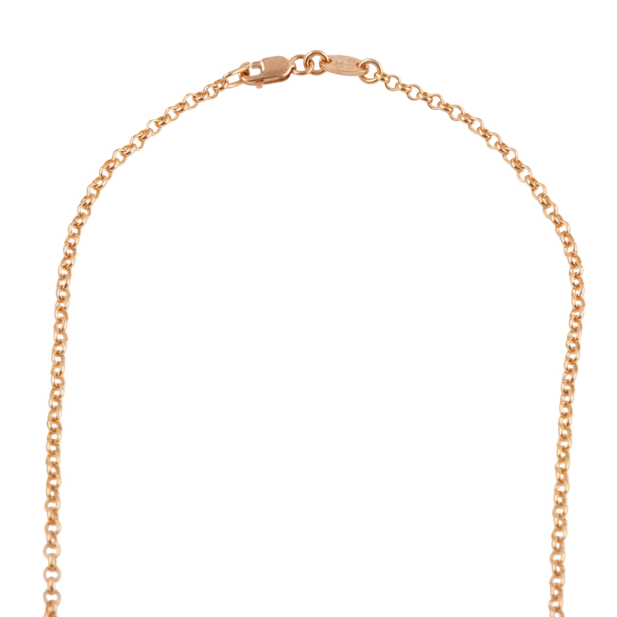 22k Roll Chain Necklace (18inch) — Chrome Hearts · corner:00644/DSC08902.JPG