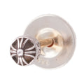 Mini Cross Ball Stud Earring — Chrome Hearts