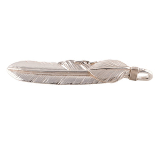 Layered Top Silver Feather (Right)(XL) (Old Design)