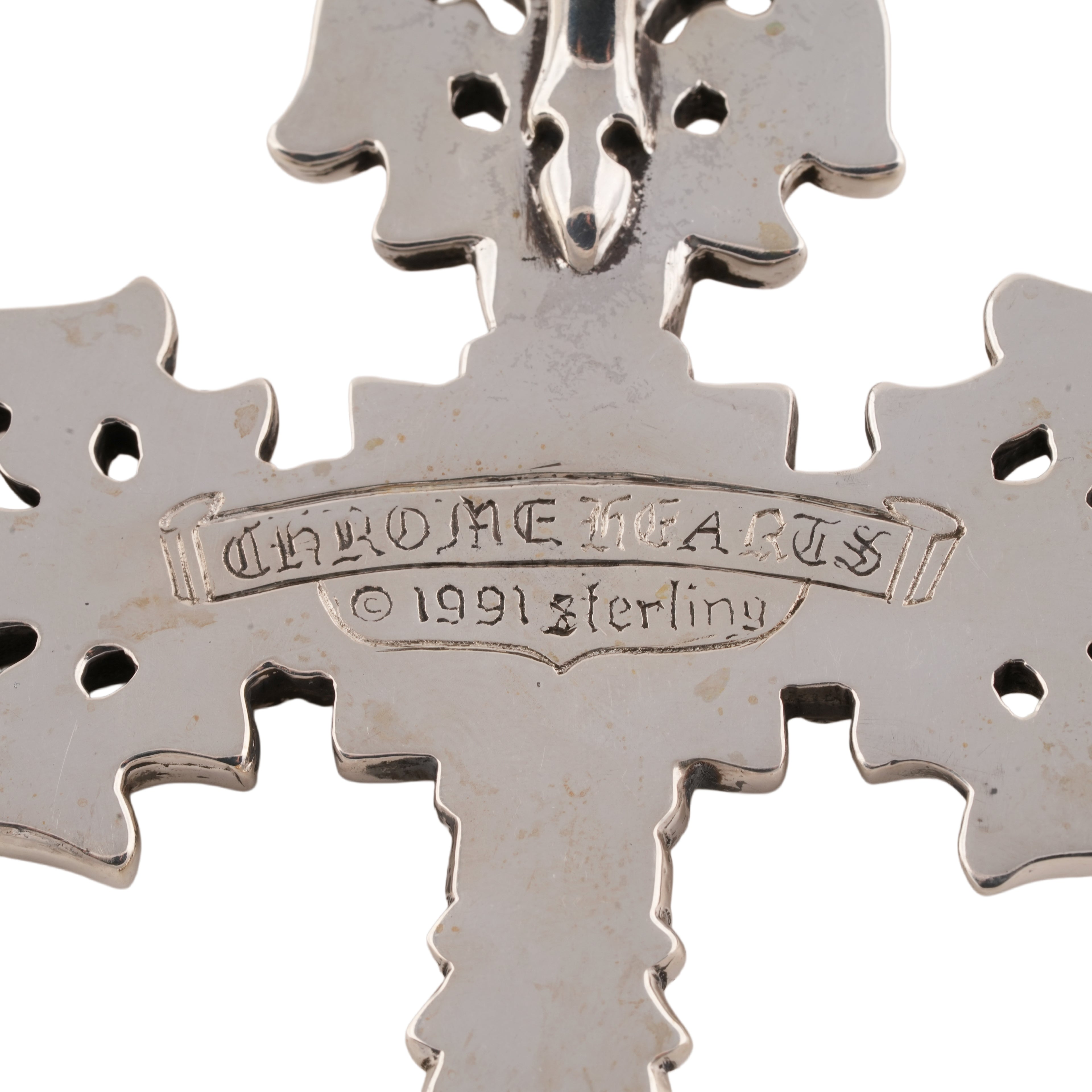 XL Filigree Cross Pendant