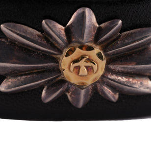 Gold Stamp GC24 5-Concho Leather Bracelet (8inch) #00164