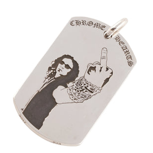 RS FUCK YOU Flag Dogtag