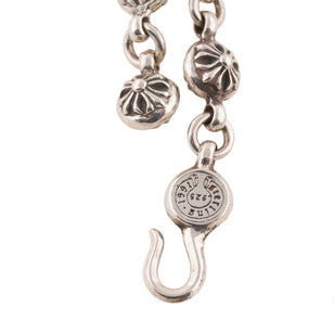 CH Cross + Cross Ball Necklace (Integrated) (20inch)