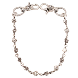 2 Lobster Clip Dice #1 Cross Ball Wallet Chain — Chrome Hearts · corner:01806/DSC08636.JPG