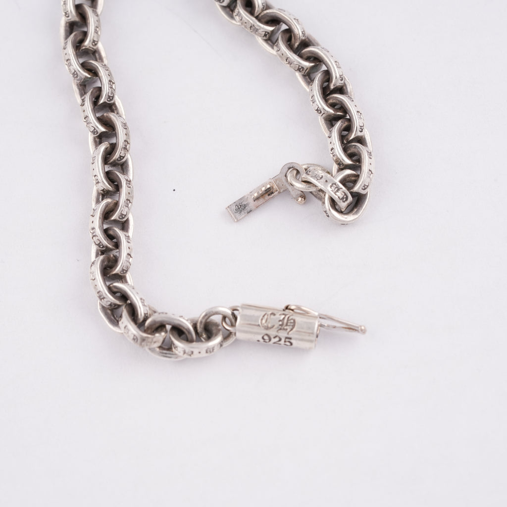 CH Cross + Paper Chain Necklace (Integrated) (18inch)