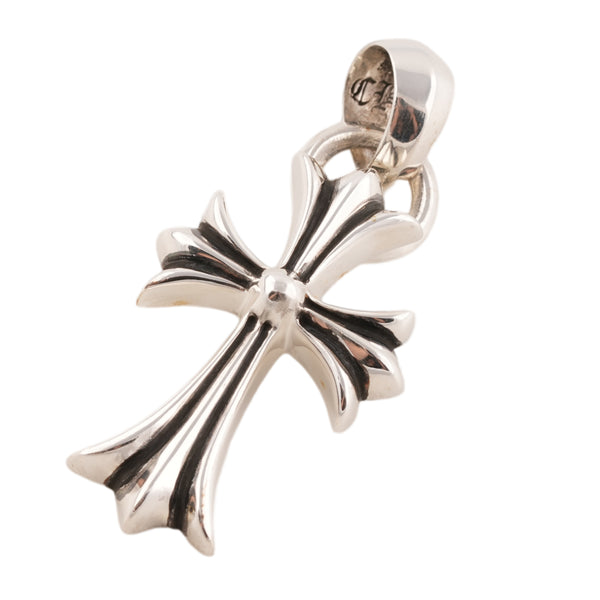 Small CH Cross Pendant With Bale #00272