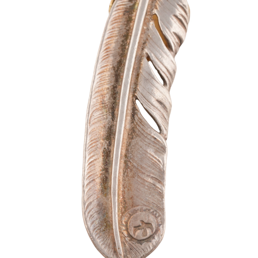 Gold Top Silver Feather (Right)(XL) (Old Design) #00345