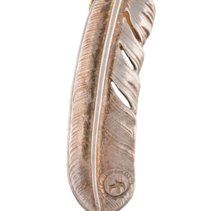 Gold Top Silver Feather (Right)(XL) (Old Design) #00345