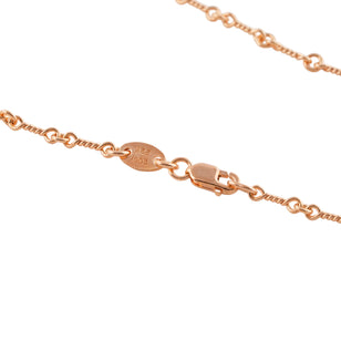 22k Twist Chain Necklace (20inch) #00607