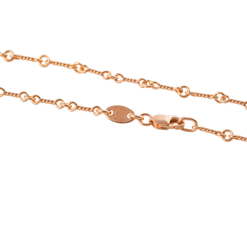 22k Twist Chain Necklace (20inch) #00607