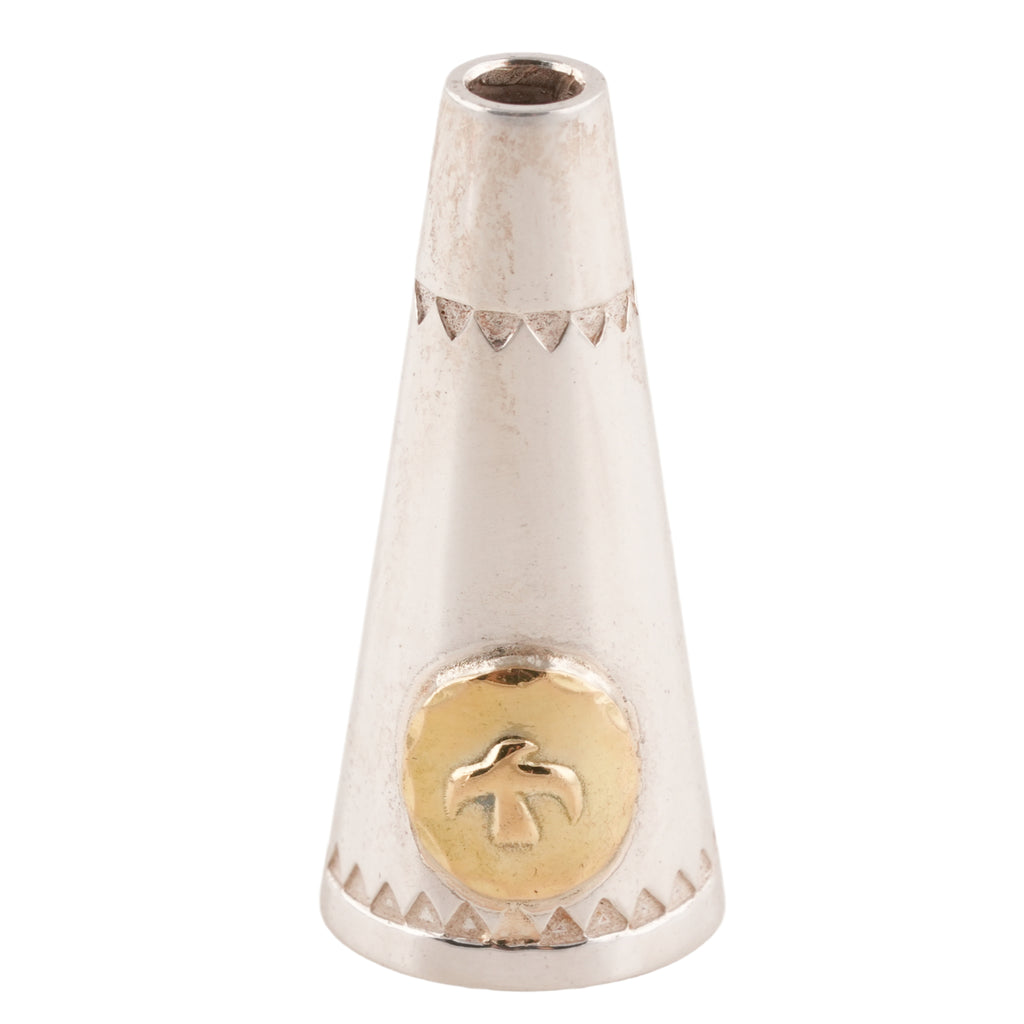 Gold Eagle Stamp Silver Cone #00422