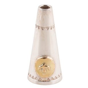 Gold Eagle Stamp Silver Cone #00422