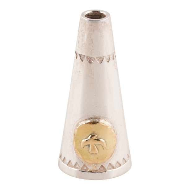 Gold Eagle Stamp Silver Cone #00422